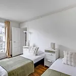 Haussmannian Apt - 2Bdr-6P Near Marais-Sentier