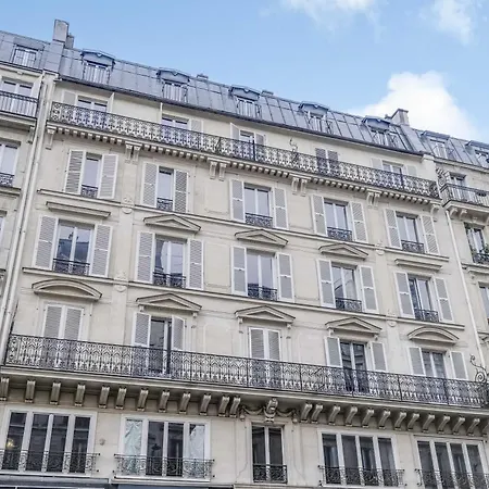 Appartamento Haussmannian - 2bdr-6p Near Marais-sentier Parigi